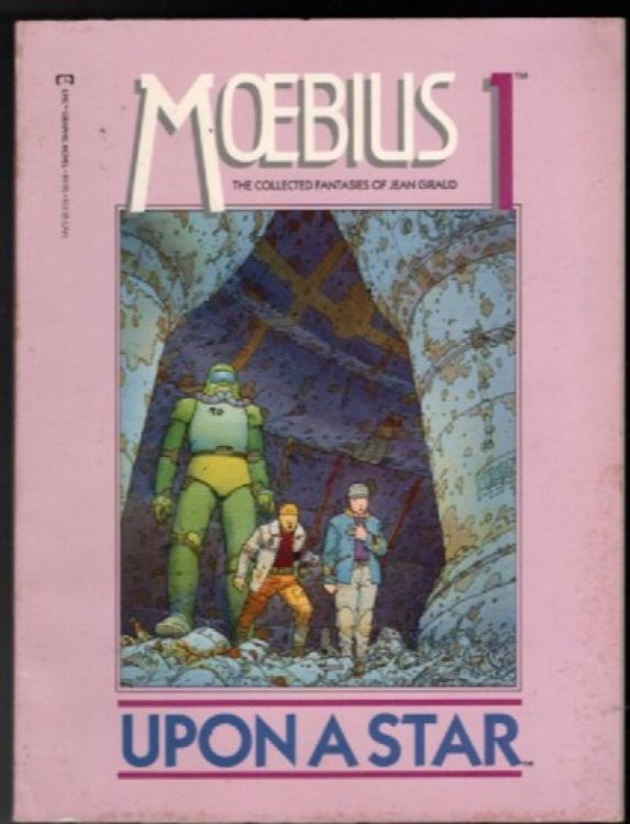 Moebius 1 Upon a Star 1987 Collected Fantasies of Jean Giraud Epic Graphic Novel