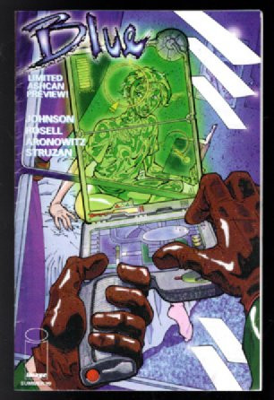 Blue limited ashcan edition