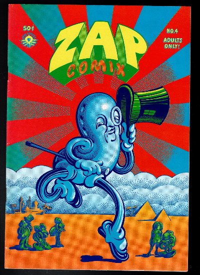 ZAP COMIX No.4 (1st Printing) he Print Mint