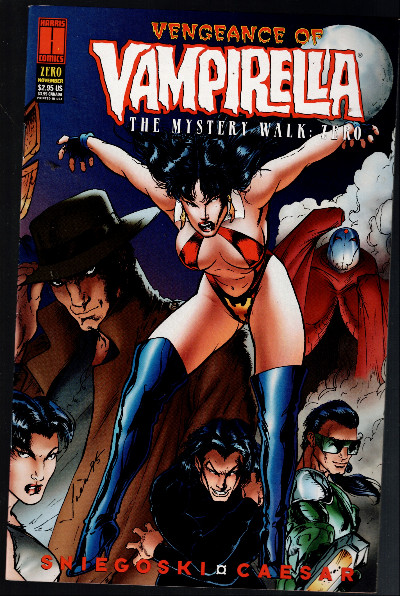 Vengeance Of Vampirella The Mystery Walk: Zero November 1995 First Printing