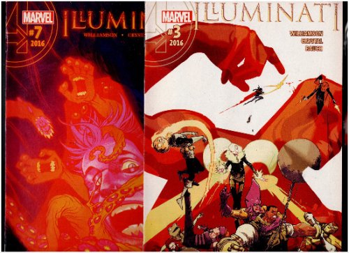 Illuminati #3 and #7 By Marvel Comics (2016) VG Direct Edition Bagged & Boarded