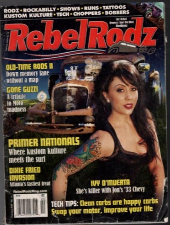 Rebel Rodz magazine Lot of 3