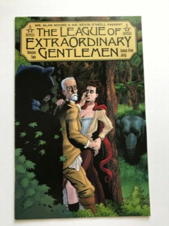 The League Of Extraordinary Gentlemen #5 and #5 vol.1 America's Best Volume 2 Alan Moore Comic