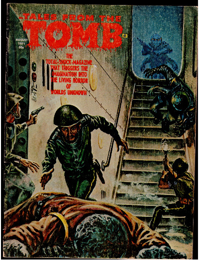 TALES FROM THE TOMB August 1971 Vintage Worlds Unknown Horror Zombies Dead