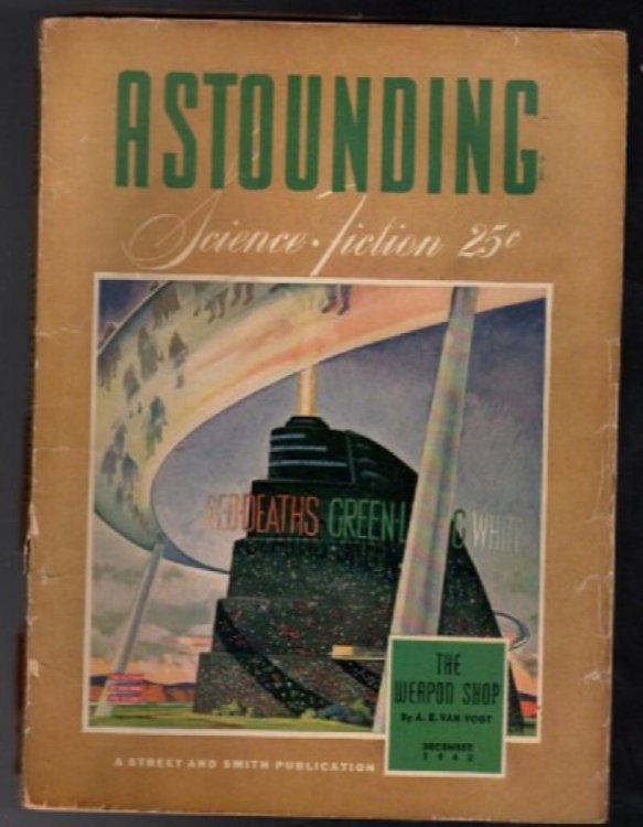 Astounding Science Fiction December 1942 Pulp - Timmins A. E. von Vogt