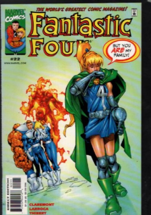 Fantastic Four (1998 series) #22 in . Marvel comics