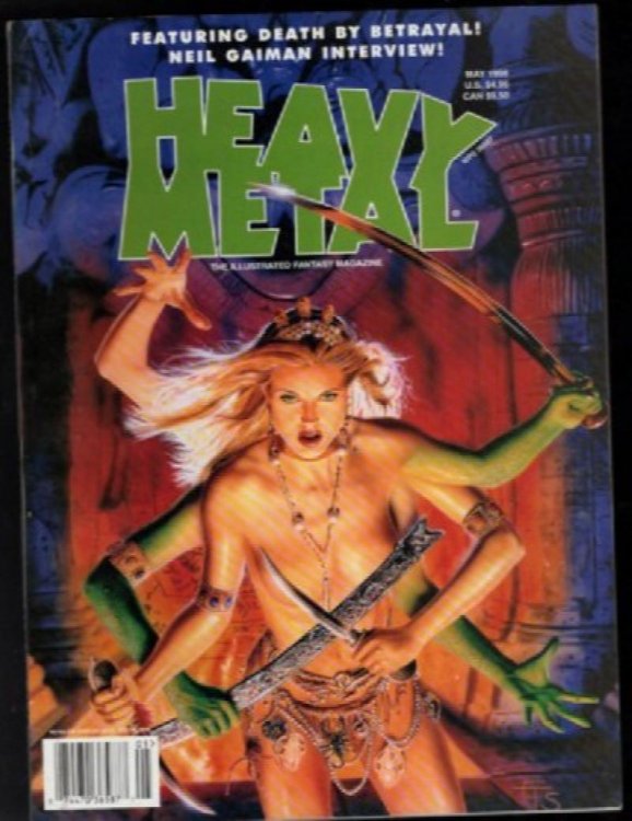 Vintage Heavy Metal Magazine MAY 1998