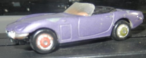 Vintage PLAYART 7117 Toyota 2000 GT convertible James Bond car w EARLY HUB CAPS