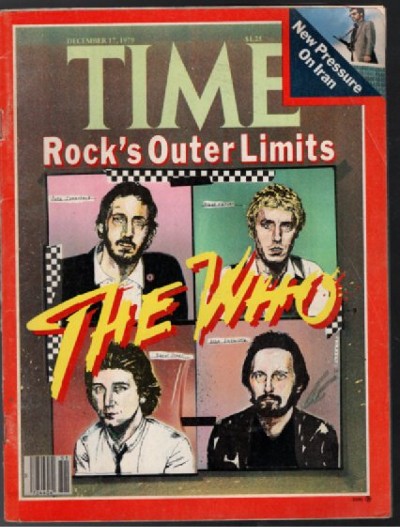 DECEMBER 17, 1979 - TIME MAGAZINE - ROCK'S OUTER LIMITS, THE WHO No Label