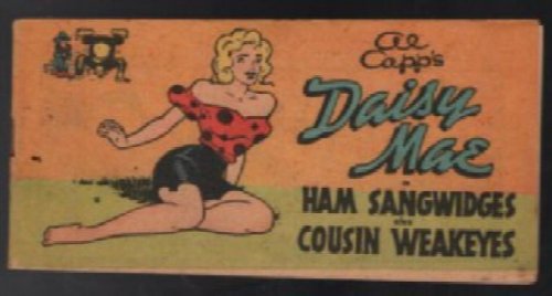 OXYDOL DREFT AL CAPP'S DAISY MAE HAM SANGWIDGE GIVEAWAY PROMO MINI COMIC