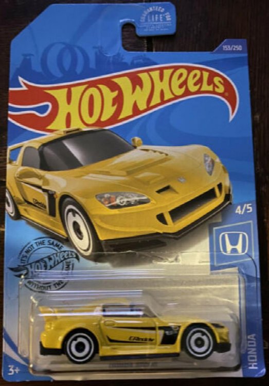 2020 Hot Wheels HONDA 52000 153/250 NEW