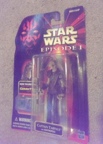 Hasbro Captain Tarpals With Electropole Star Wars Episode Action Figure