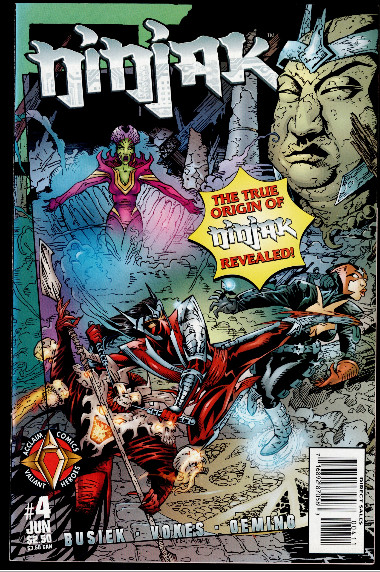 Ninjak #4 1997