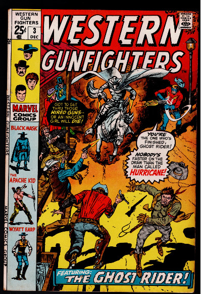 1970 Western Gunfighters #3 Marvel Comic