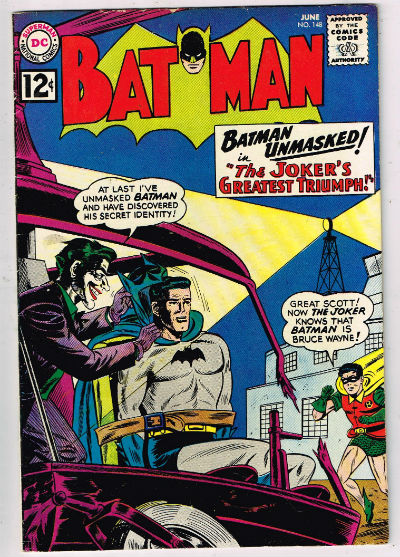 Batman #148 Batman Batman #148 - The Joker's Greatest Triumph released by DC Comics on June 1, 1962.