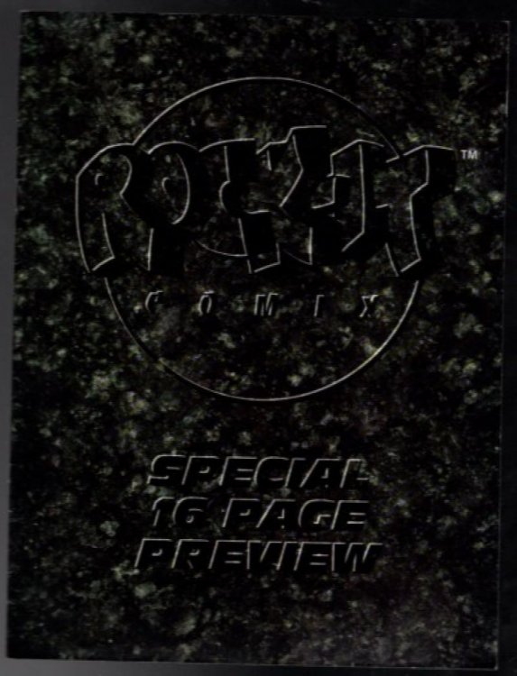 Rock-it Comix 16 page preview.METALLICA # 1 ROCK-IT COMIX 1993 OVERSIZED (11