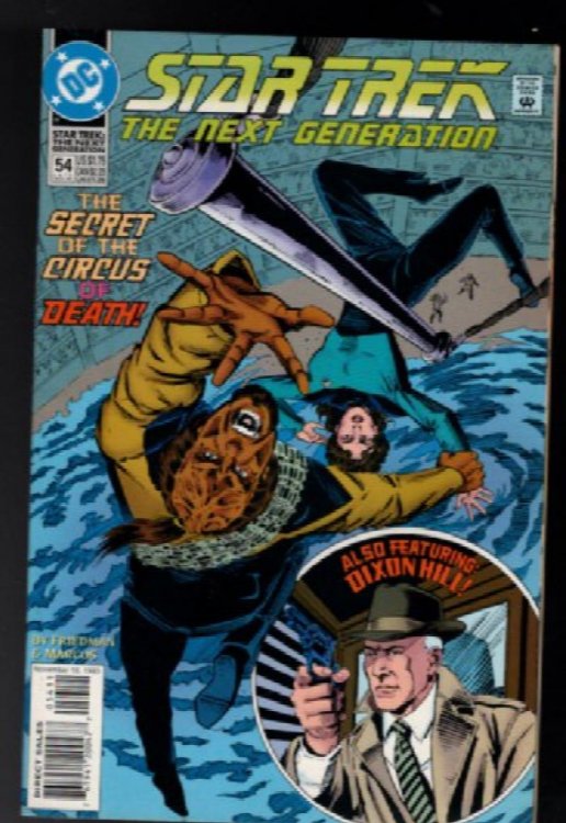 Star Trek: The Next Generation Comic Book #54 DC Comics 1993