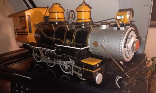 BACHMANN 91602 DENVER & RIO GRANDE STEAM LOCOMOTIVE & TENDER #177 (Untested)