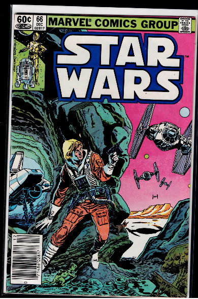 Marvel Comics STAR WARS 1977 #66 Boarded And Bagged