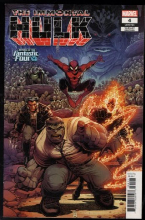 The Immortal Hulk #4 Arthur Adams 'Return of the Fantastic Four' Variant (2018)