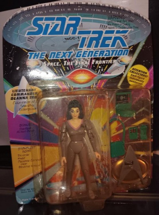 Playmates 1993 Star Trek The Next Generation COUNSELOR DEANNA TROI,