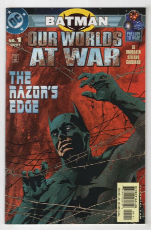 Batman: Our Worlds At War #1 (Aug 2001) Ed Brubaker Stefano Gaudiano Jae Lee