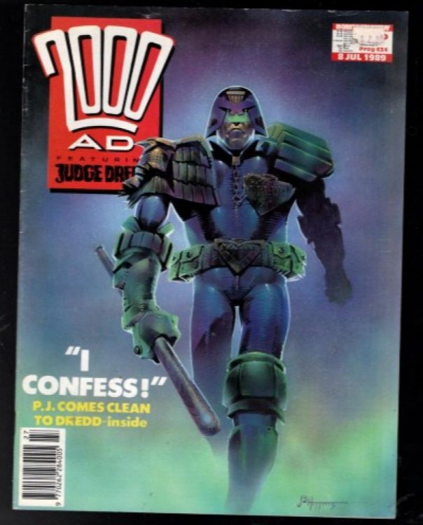 2000 A.D.:8 July ,1989: Featuring Judge Dredd<br/>Prog 462