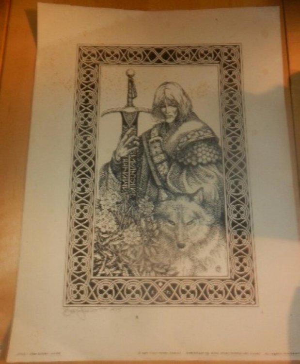 1977 Elric: The White Wolf Poster