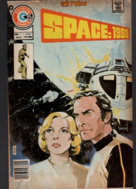 Space 1999 #1 (1975) Charlton 25c Bronze-Ag