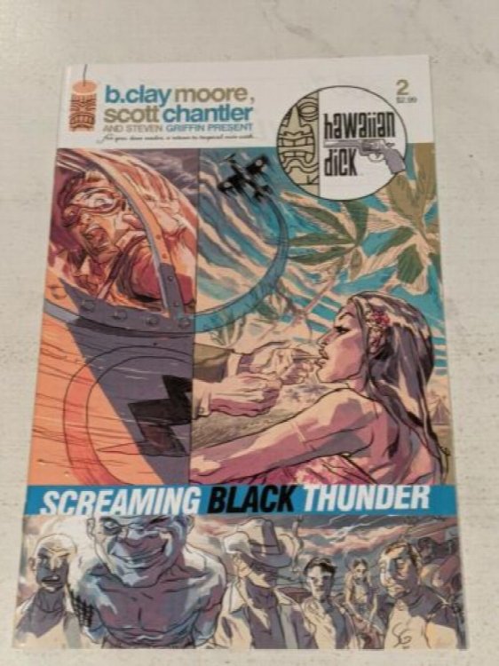 Hawaiian Dick SCREAMING BLACK THUNDER #2 January 2008 Image Comics