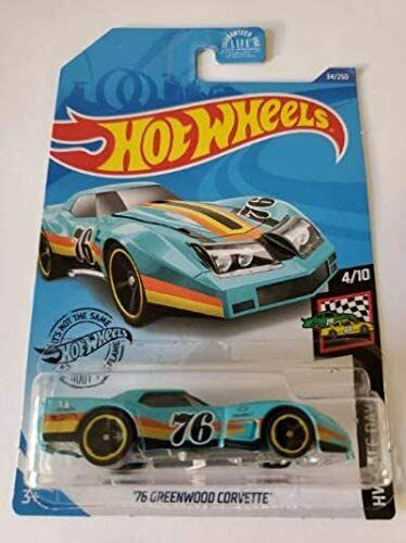 2020 Hot Wheels '76 Greenwood Corvette #34/250 [Turquoise] HW Race Day 4/10