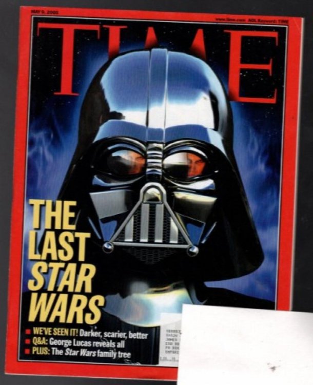 Darth Vader:Man of the Year:Time magazine,May 9,2005