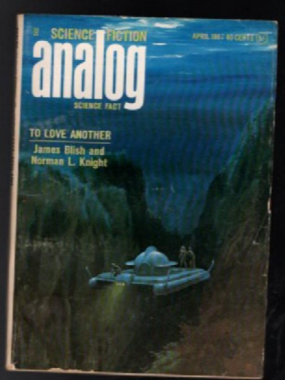 51967 Analog Magazine- James Blish, Harry Harrison, Mack Reynolds:, March,April, May,june and September