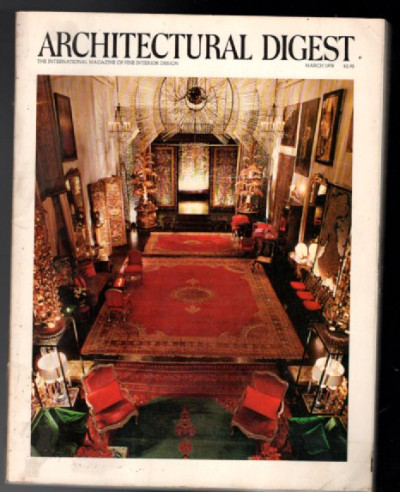 Architectural Digest March 1978 East Hampton Summer Cottage Parisian Mexico L2