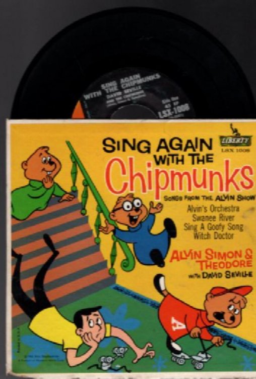 David Seville And The Chipmunks : Sing Again With The Chipmunks