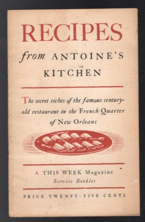 Recipes from Antoine's Kitchen