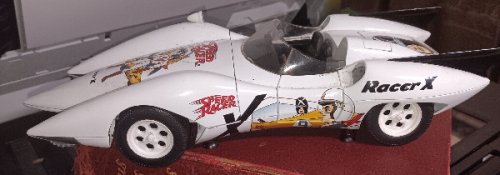 2002 Speed Racer Mach 5 Racer X Special Edition 1:18 Scale Die Cast Metal