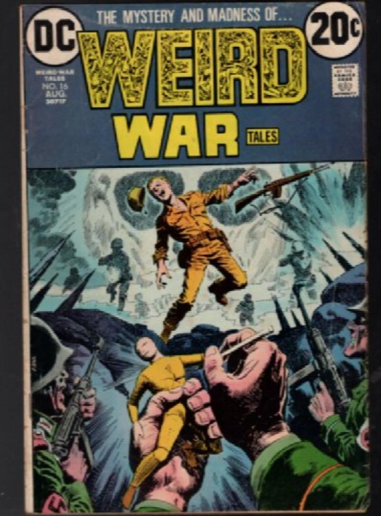 WEIRD WAR TALES #16 DC COMIC 1973 Bronze Age War Comic
