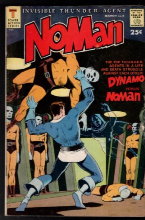 NoMAN #2, MARCH 1967! GOOD/VERY GOOD CONDITION! GREAT ART! SILVER AGE CLASSIC!!