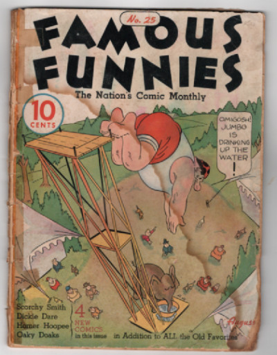 Fanous Funnies #25 good-/Fr+