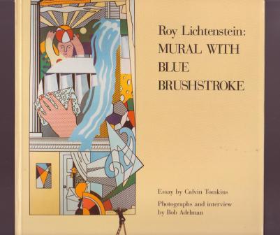 Roy Lichtenstein: Mural With Blue Brushstroke