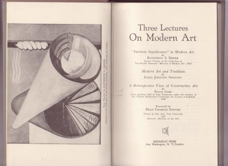 Image for Three Lectures on Modern Art: Three Lectures on Modern Art: