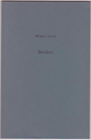 Image for Michael Levin : Borders Michael Levin : Borders
