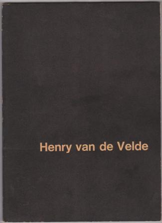 Image for Henry van de Velde, zum 100. Geburtstag Henry van de Velde, zum 100. Geburtstag