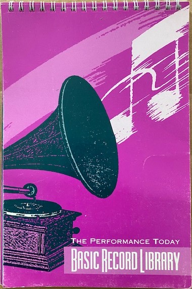 Image for The Performance Today Basic Record Library The Performance Today Basic Record Library