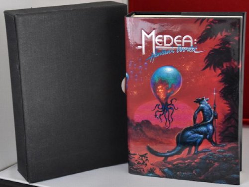 Image for MEDEA: HARLAN'S WORLD + PRECIS, SIGNED BY 4 + ANNOUNCEMENT. Rare! MEDEA: HARLAN'S WORLD + PRECIS, SIGNED BY 4 + ANNOUNCEMENT. Rare!