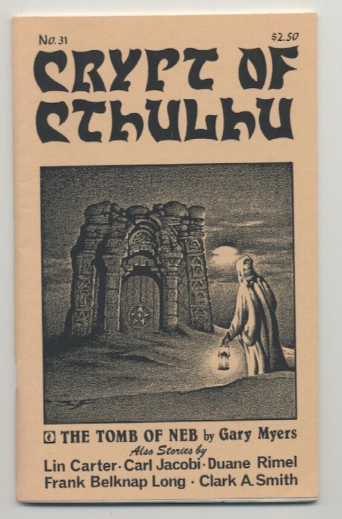 CRYPT OF CTHULHU 31. Vol. 4, No. 6. Roodmas 1985.