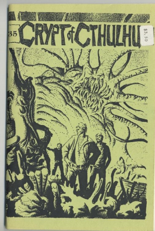 CRYPT OF CTHULHU 35. Vol. 5, No. 1. Hallowmas 1985.