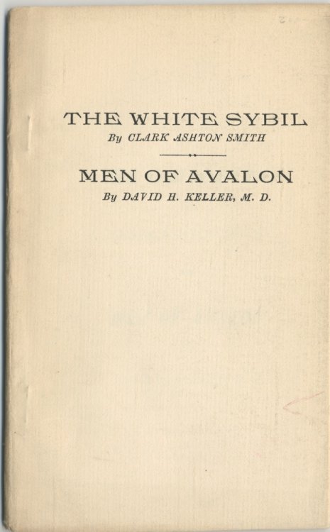 THE WHITE SYBIL.