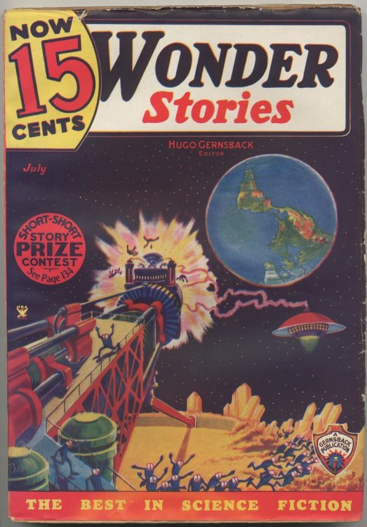 WONDER STORIES. July, 1935.